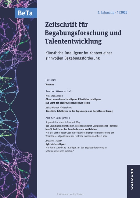 Zeitschrift für Begabungsforschung und Talententwicklung