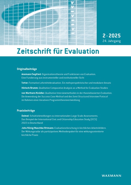 Zeitschrift für Evaluation