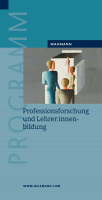 Prospekt Professionsforschung und Lehrerinnenbildung